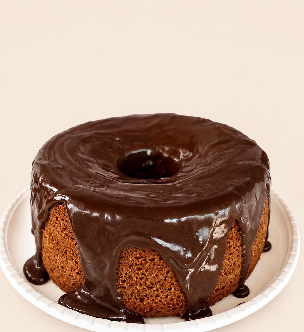 Bolo de Cenoura com Cobertura Tradicional 50% - P